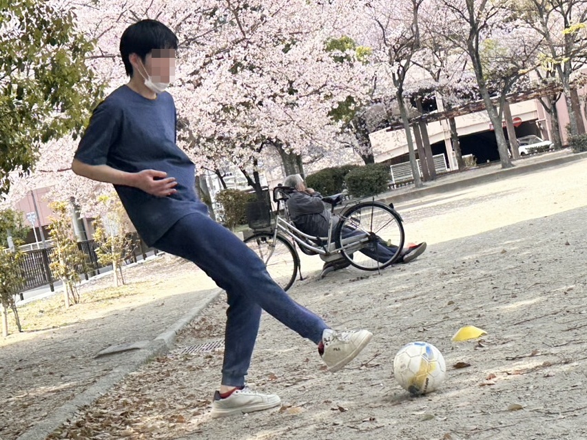 サッカー風景