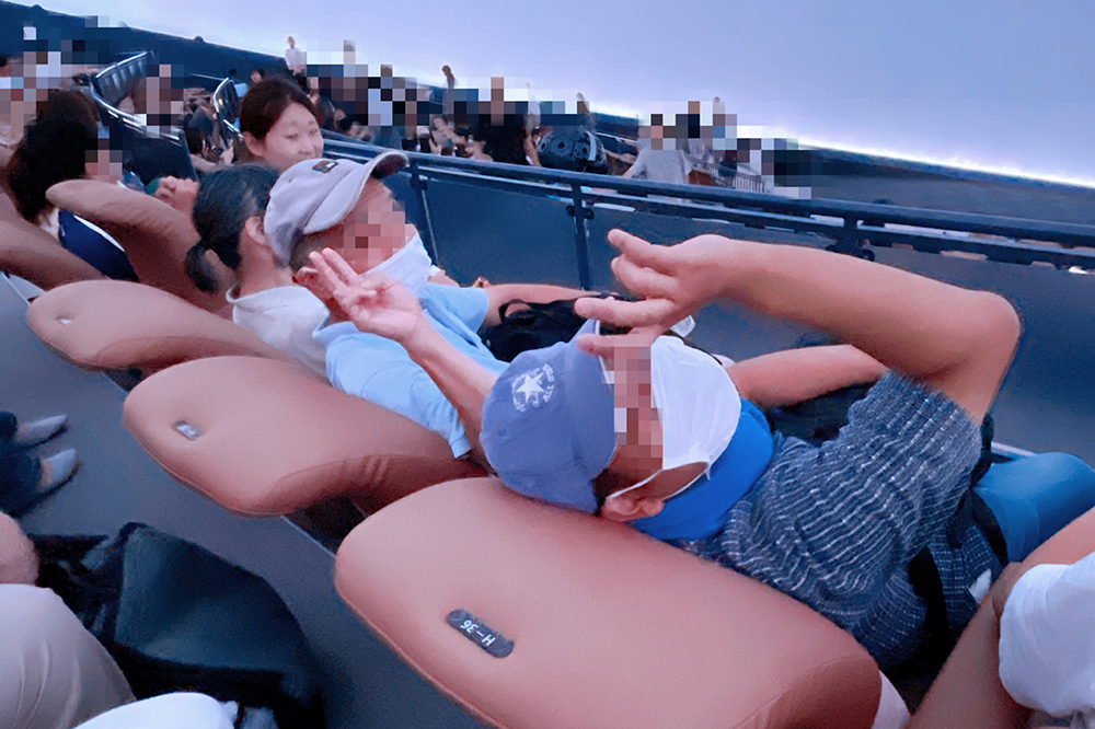 余暇活動の様子