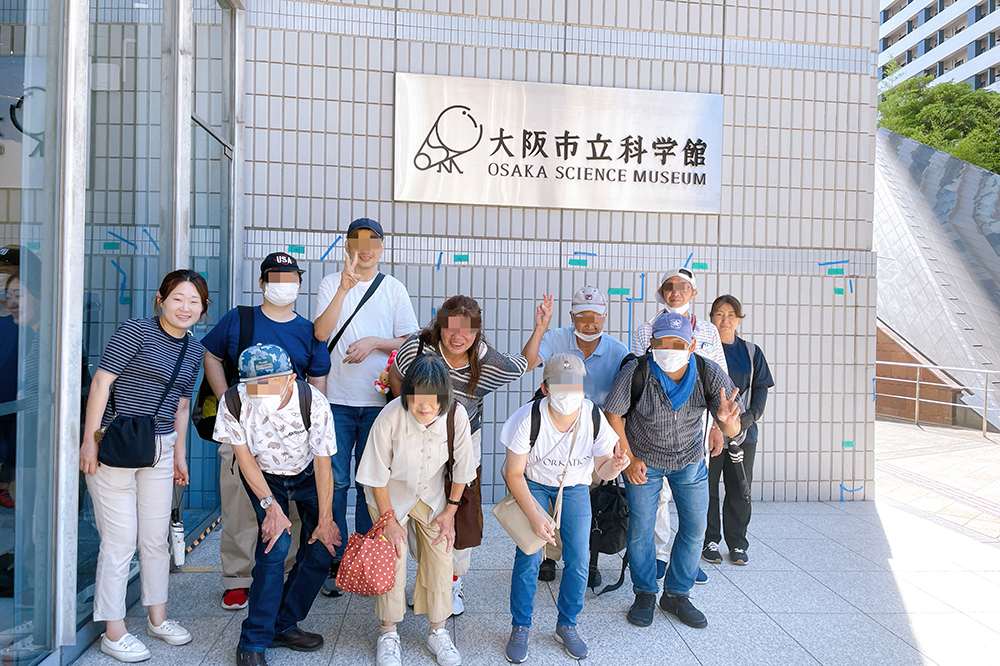 余暇活動の様子