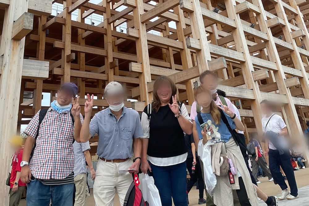 余暇活動の様子