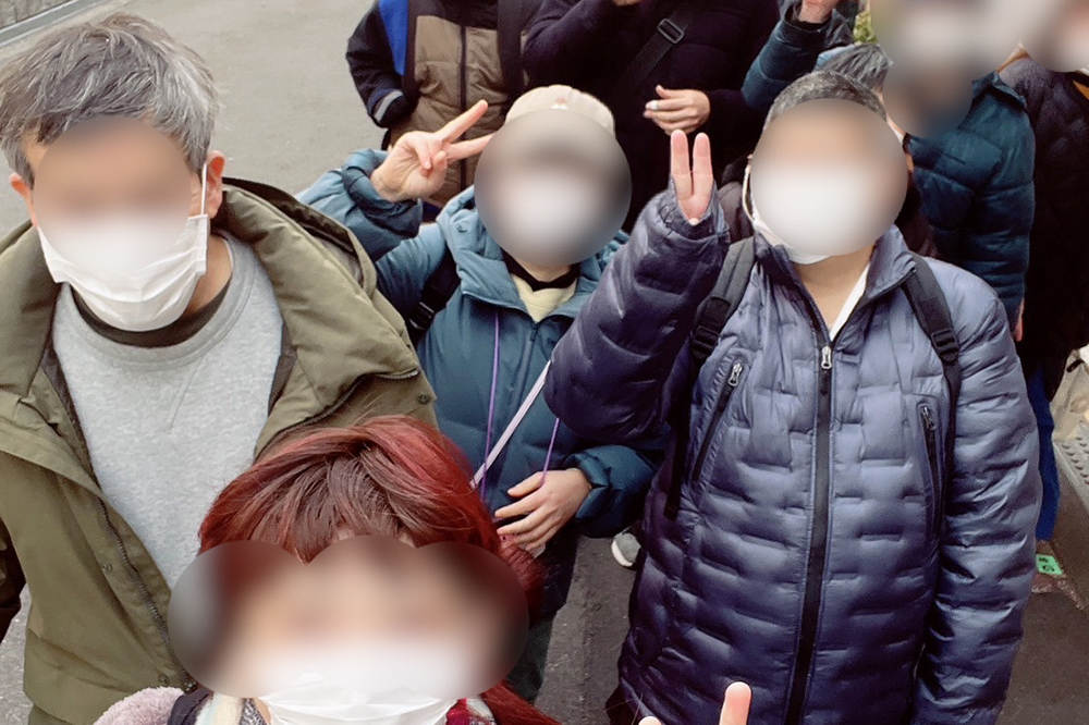 余暇活動の様子